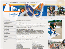 Tablet Screenshot of i-bau.de